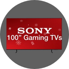 Big Savings 100 Inch Sony Gaming TVs